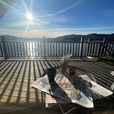 Panoramaresort: Hardangerfjord Waterfront Retreat With Boat And Sauna * Oystese
